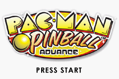Pac-Man Pinball Advance: Title